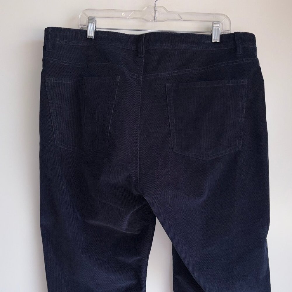DUNNING Corduroy Pants Men's Size 38x34 Navy Golf Performance - Picture 4 of 12